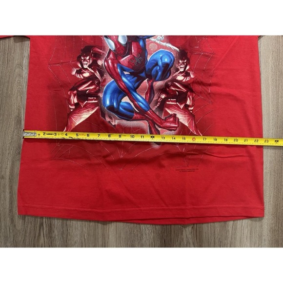Vintage 2002‎ Marvel Pomo Spider-Man T Shirt Size XL - Picture 3 of 8